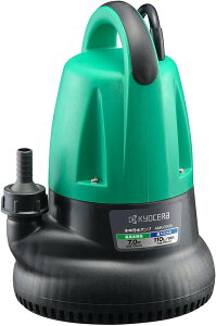 ���Z��(Kyocera) �������[�r �v���p �|���v 60Hz AMG3000 698351A �O���[��/�u���b�N �y�y�؁E���z����̔r������_�ƁE���|�p�̔r���A�󐅂ȂǂɍœK�z �ō��S�g��7m �ő�f�o��110L �ő�ʉߗ��a3mm 