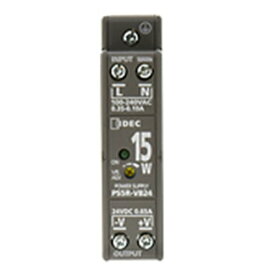 IDEC(アイデック) スイッチング電源 PS5R-V形 15W・24V DINレール取付 AC100~240V PS5R-VB24
