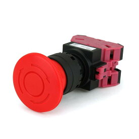 IDEC(アイデック) 非常停止用押ボタンスイッチ HWシリーズ φ40大形 2b φ22 ボタン色赤 HW1B-V402R