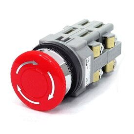 IDEC(アイデック) 押ボタンスイッチ TWNシリーズ φ30 大形プッシュロックターンリセット形 AVN322NR