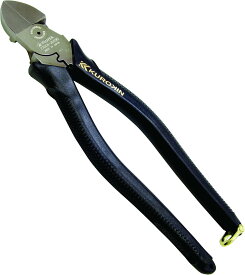 フジ矢(Fujiya) 電工名人偏芯薄刃ニッパ 7700N-200BG 200mm 黒金 偏芯機構 VA/VVF線 ラクラク切断