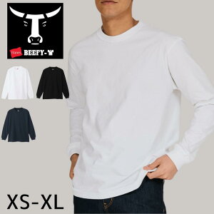 y12 SiP10{(Gg[v)zHanes wCY r[tB[ BEEFY LONG SLEEVE H5186 OX[u T-SHIRTS  T Y fB[X jZbNX   lCr[ Vc Jbg\[  R