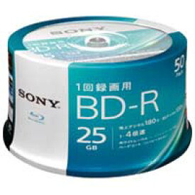 ソニー 録画BD－R25GBスピンドル50枚　50BNR1VJPP4