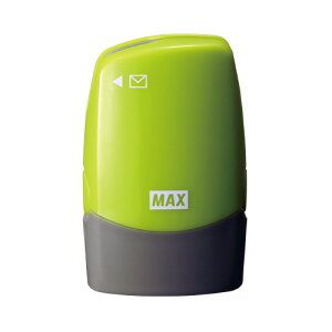 マックス　SA−151RL／LG2 個人情報保護スタンプ（コロレッタ）　ライトグリーン　レターオープナー付