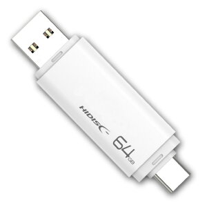 HIDISC USB[@Type-C^A@64GB@HDUF134C64G3C
