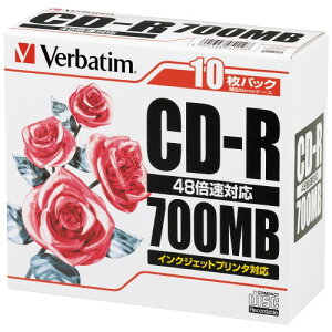 Verbatim CD-R@700MB@SR80PP10C@100