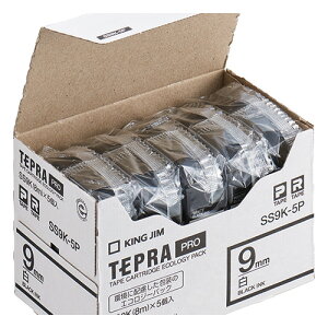 �L���O�W�� �e�v��PRO�e�[�vSS9K-5P�@���ɍ����@9mm�@5��