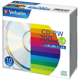 Verbatim CD－RW　＜700MB＞　SW80QU10V1　10枚