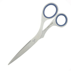 プラス ステンレスハサミ SC-165TR ブルー