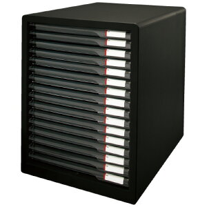 アイリスオーヤマ レターケース 16段 L-16SSR ダークグレー