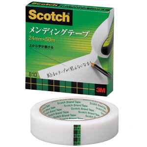 スリーエム ジャパン メンディングテープ 810-3-24 24mm×50m