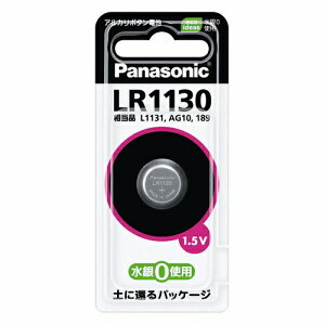 Panasonic �A���J���{�^���d�r�@LR1130P