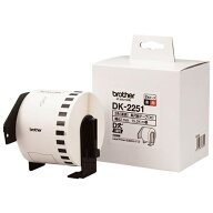 ブラザー プリンタロール　DK-2251　長尺紙テープ黒赤