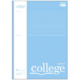 キョクトウ College　プラスメモリ　A4　A罫38行　CAPA44A