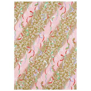 スマートバリュー 和紙千代紙 京柄発泡タイプ 10枚 B400J-4K