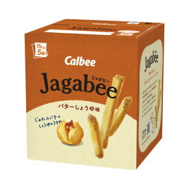 カルビー Jagabee バターしょうゆ味 5袋入 647391