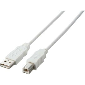 エレコム USBケーブル A－Bタイプ ホワイト 1m USB2－ECO10WH
