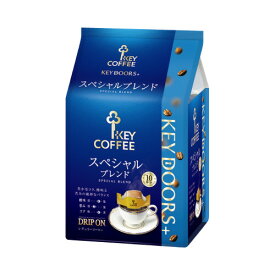 キーコーヒー KEY DOORS＋ ドリップオン スペシャルブレンド 10袋 306143