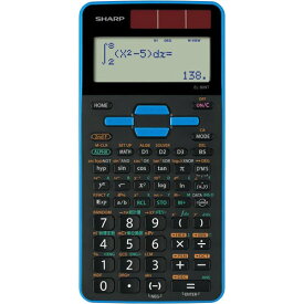 シャープ 関数電卓 EL－509T－AX ブルー