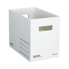 コクヨ 収納ボックス NEOS Mサイズ ホワイト A4－NEMB－W ★10個パック