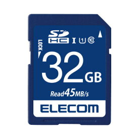 エレコム エレコム データ復旧SDHCカード UHS－I U1 45MB／s 32GB MF－FS032GU11R ★10個パック