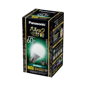 Panasonic LEDdʓd` E26 60W` S^Cv F LDA7NDGSZ6F O[w@K