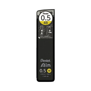 �؂�Ă� Pentel �V���[�y���c�؂�Ă�A�C�� 0�D5mm 4B C285-4B �O���[���w���@�K�� �G�R�}�[�N