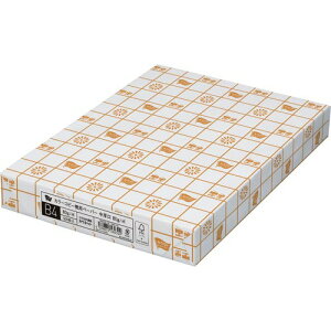 カウネット カラーコピー機用ペーパー(中厚口)B4 (白色度98.5%)500枚 5208-4706