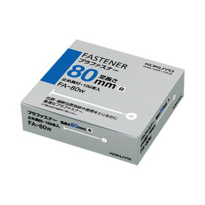 RN KOKUYO vt@Xi[ iC Ƃ80~ 100{ FA-80W 10pbN