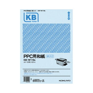 RN KOKUYO PPCpa 60g^m2 A4 100  KB-W119B