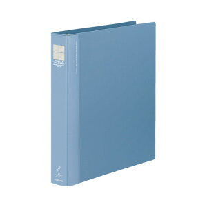 コクヨ KOKUYO ロック式リングファイル シングルレバー A4縦 内径37ミリ PP・4穴 青 フ-TLF444B グリーン購入法適応 ★10個パック