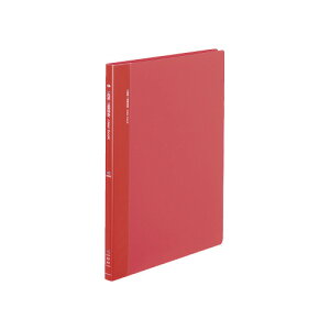 コクヨ KOKUYO クリヤーブック(サイドスロー) A4縦 固定式20枚ポケット 赤 ラ-820R ★10個パック