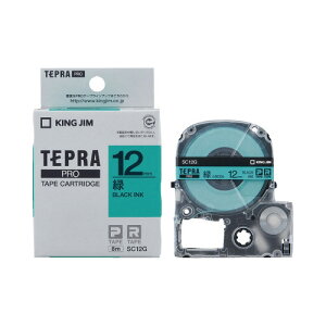 �L���O�W�� �e�v��PRO�e�[�v�J�[�g���b�W �i�p�X�e���j �΂ɍ�����12mm��×8m SC12G �O���[���w���@�K�� �G�R�}�[�N ��10�p�b�N