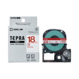 �L���O�W�� �e�v��PRO�e�[�v�J�[�g���b�W �����x�� ���ɐԕ��� 18mm��×8m SS18R �O���[���w���@�K�� �G�R�}�[�N ��10�p�b�N