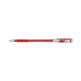 ぺんてる Pentel Yesハイブリッド インク色：赤 ボール径0．5mm EK105-GB グリーン購入法適応 エコマーク