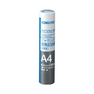 RN KOKUYO t@NV~ML^ A4 216mm×30m x FAX-T216A-30N