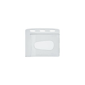 コクヨ KOKUYO 名札ケース「アイドプラス」 IDカード用 ハードケース 横型 ナフ-C290 グリーン購入法適応 ★10個パック