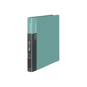 コクヨ KOKUYO 名刺ホルダー(替紙式)500名 名刺ホルダー替紙式A4縦 30穴横入緑 メイ-F355NG グリーン購入法適応 ★10個パック