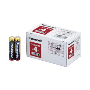 Panasonic AJdr ƖppbN P4` 40{ LR03XJN/40S O[w@K