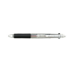 三菱鉛筆 ジェットストリーム多機能ペン 透明軸 0．7mmインク色：黒・赤＋シャープペン MSXE350007-T グリーン購入法適応