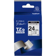 ブラザー ピータッチ用TZeテープカセット 白に黒文字24ミリ幅 TZE-251 グリーン購入法適応 エコマーク