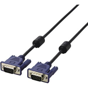 �G���R�� D�|Sub15�s���i�~�j�j�P�[�u�� 5m VGA �u���b�N CAC-50BK/RS