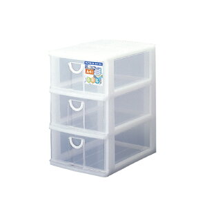 サンコープラスチック エルピス A4 深型3段 W252×D350×H412mm A-430