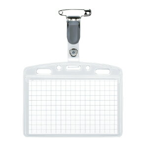 コクヨ KOKUYO タッグ名札 安全ピン・クリップ両用 名刺サイズ用ヨコ ナフ-150N グリーン購入法適応 ★ネコポス