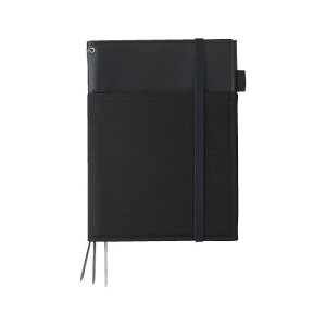 コクヨ KOKUYO カバーノート「SYSTEMIC」 黒 ツインリング A5 罫幅6mm 50枚 ノ-V685B-D ★ネコポス