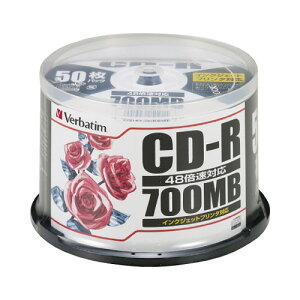 o[xC^ Verbatim CD|R 50iXshP[Xj IJPΉ SR80PP50 O[w@K