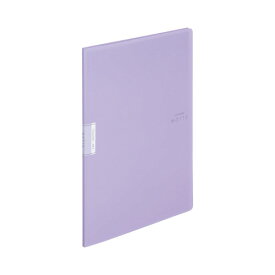 コクヨ KOKUYO クリヤーブックモッテA4S10枚P紫 A4縦 紫 10ポケット ラ-LM10V