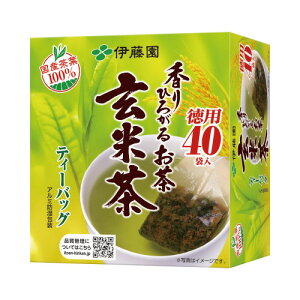 伊藤園 #香りひろがるお茶 玄米茶 ティーバッグ 40袋 12925