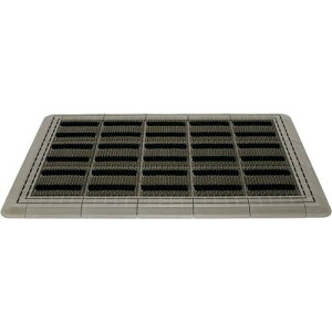 �R��Y�� �G�o�b�N �u���V�n�[�h�}�b�g ���n�Ȃ� W750×D450mm �O���[ F-117-3-GR