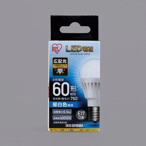 ACXI[} LEDdʓd` E17 60W` Lz^Cv F LDA7N-G-E17-6T5 O[w@K